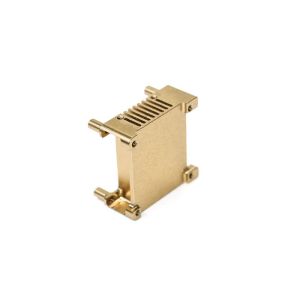 Anodize OEM Brass Precision Turned Components Electrophoresis Surface