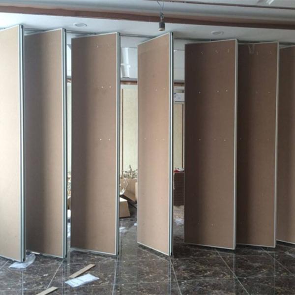 Soundproof Sliding Folding Acoustic Operable Movable Partition Walls For Banquet Wedding Facility