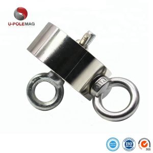 D75mm 200 kg Pull Force Double Sided Round Strong Magnetic Fishing Kit Salvage