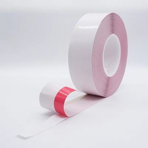 Paper Industry Single Side Adhensive Tape, Pink Water Soluble Splicing Tape for