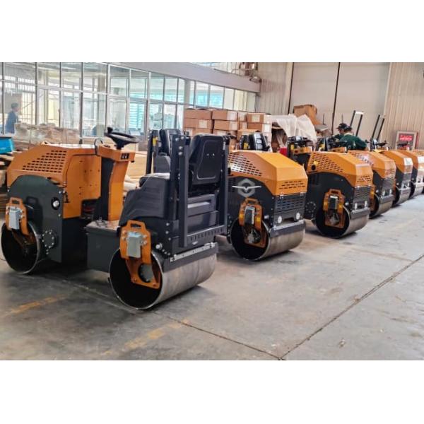 800mm Road Construction Roller 1.5 tons ST1500 Double Drum Sale in Somalia
