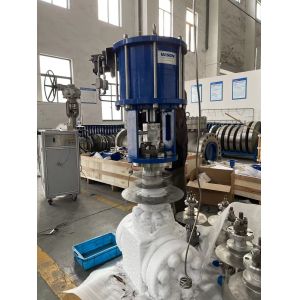 Single Pneumatic Linear Actuator Cryogenic Globe Valve with Linear Pneumatic