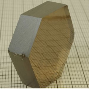 5G Saw Diameter 10mm Single Crystal AlN Semiconductor Substrate