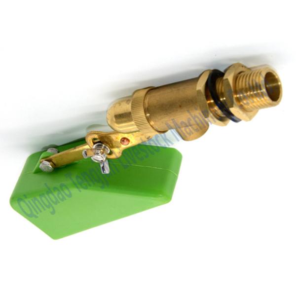 Buy Adjustable G3/4" Cattle Water Bowl Brass Float Valve at wholesale prices