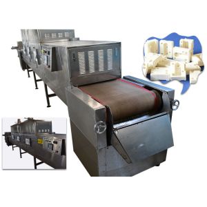 China Flour Conveyor Belt Industrial Microwave Dryer Sterilization High Efficiency on sale