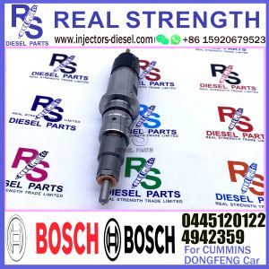 Diesel Common Rail Bosch Injector 0445120122 4942359 for Dongfeng Cummins ISLEe