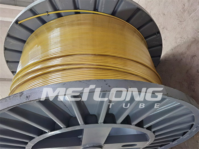 Quality PVDF Encapsulated Control Line Duplex Stainless Steel Capillary Tubing for sale