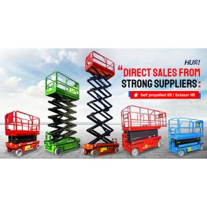 Hydraulic Elevation Platforms Mobile Track Scissor Lift With Ce Movable Scissor