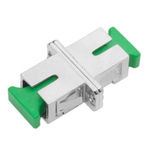 SC Simplex Metal Fiber Optic Adapter Water Resistance Low Insertion Loss
