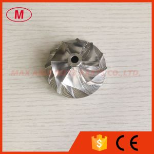 Quality TA31 409096-0014 6207-81-8130 42.55/60.25mm 6+6 blades turbo milling/aluminum 2618/billet compressor wheel for KOMATSU for sale
