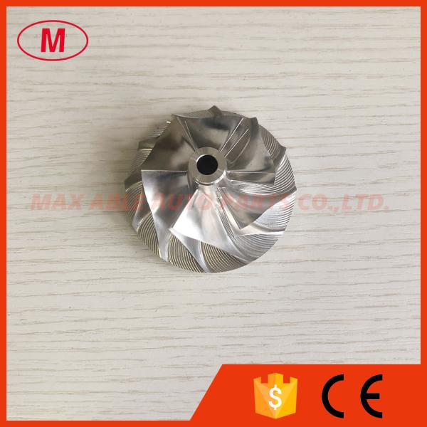 TA31 409096-0014 6207-81-8130 42.55/60.25mm 6+6 blades turbo milling/aluminum 2618/billet compressor wheel for KOMATSU