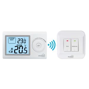 China Riseem Battery Supply Non Programmable Thermostat Digital Temperature Control on sale
