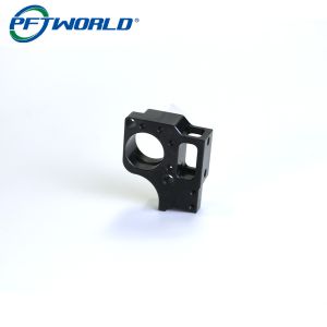 7075 Aluminium Machined Parts Custom Milling Service Black Anodizing