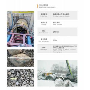 rock pipe jacking machine, top manufacturer in China