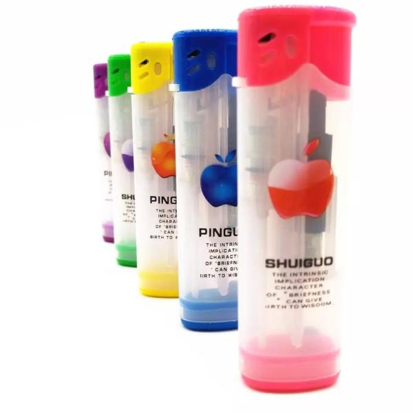 Guizhou Electronic Plastic Disposable Windproof Lighter with Torch 7.85*2.36*1.38 CM