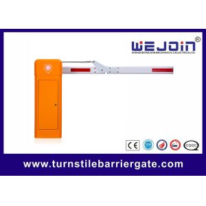 China Servo Control Aluminum Alloy Folding Arm Barrier 150W For Basement Parking on sale