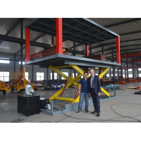 3.5m Lift Height Car Parking System For Basement To First / Second / Third Floor With CE