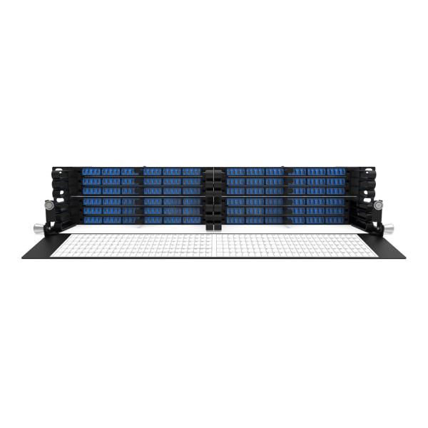 Rongbang RBTX-PP21 2U High Density Frame Modular Panel 12 MPO/MTP to 288 LC Ports for Data Center Enterprise Network