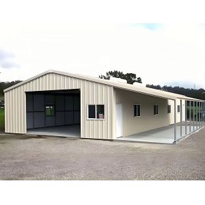 Q235B Q355B Prefabricated Steel Warehouse For Structural Steel Standards