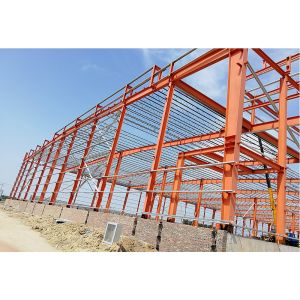 Jis Standard Q345 Prefab Metal Buildings Heavy