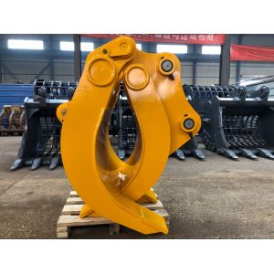 Wheeled Excavator Grapple Attachment WX210 WX185 WX165 Q355b Excavators Rock