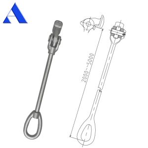 Customized Length Galvanized DNV GL Certified Container Lashing Equipment