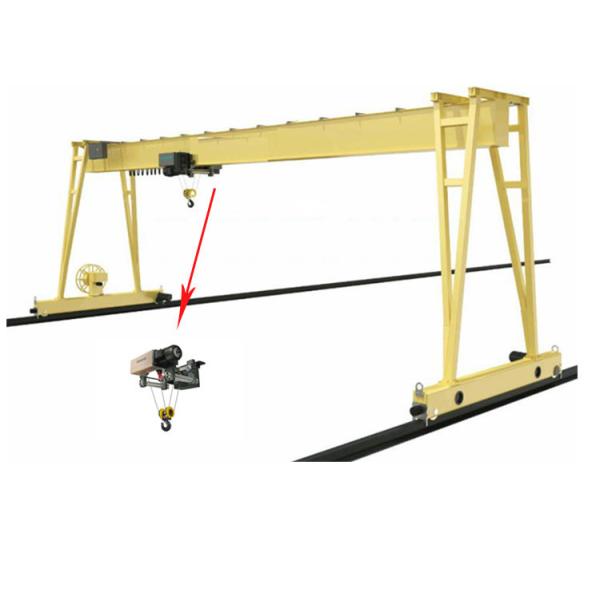 Buy Adjustable mobile single beam gantry crane at wholesale prices