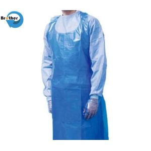 Biodegradable Compostable Apron, Disposable Medical Plastic Apron