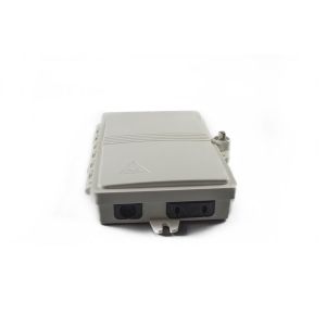 Light Weight FTTH Termination Box , Fiber Optic Connection Box 168*120*32mm