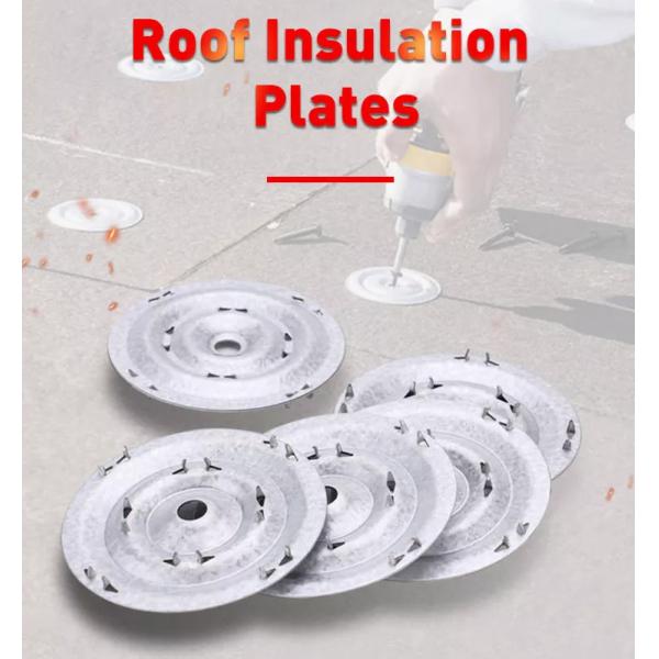 60 Mm Za 55 Plate Insulation With Roofing Sheet Fasten Accessories Perforated Plates