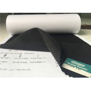 Fusible Interlining for Apparel Industry 140gsm heavy weight interlining