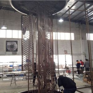 Vertical Loading Large Stainless Steel Furniture Hardware Vacuum PVD Gold