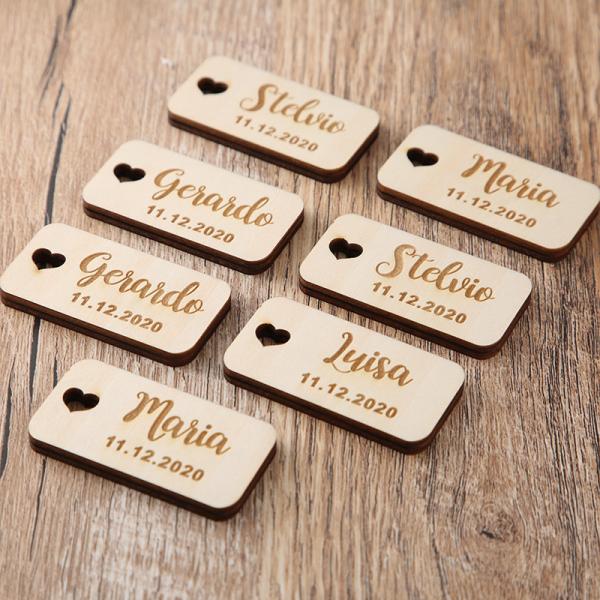 Buy Fine Grinding Nontoxic Wooden Wedding Place Names at wholesale prices