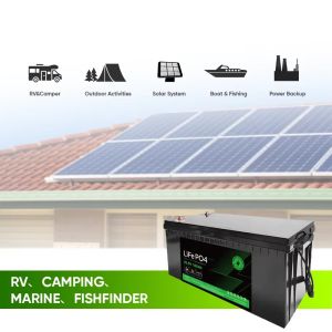 Rechargeable LFP Lithium LiFePo4 Batteries Grade A Cells 12V 400Ah