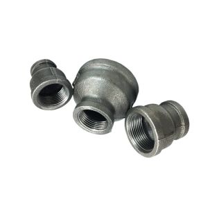 ISO 49 Malleable Iron Pipe Fitting NPT Female Reducer Coupling