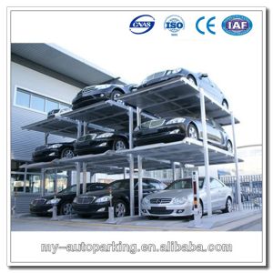 Quality Fourt post Pit parking lift; Simple pit car parking system for sale