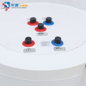 Longpu 120L Heat Storage Enamel Solar Water Tank With Small Tank Heat Exchanger