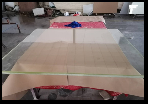 10mm 1000 X 800 Mm Radiation Protection Lead Glass With Aluminium Frame