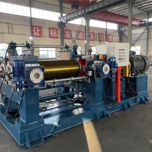 China 1 1.27m/min Friction Ratio Open Mixing Mill Rubber Making Machine for Advanced Mixing on sale