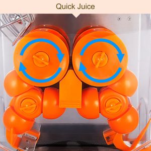 Apple Lemon Fruit / Vegetable Commercial Juicer Machine With Touchpad Switch