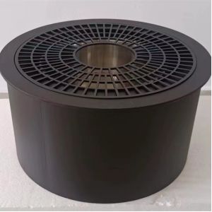 China Portable Double Wall Smokeless Wood Fire Pit With Grill on sale