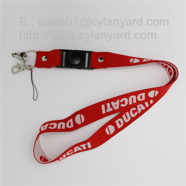 Buy Personalized woven lanyard with swivel release buckle wholesale at wholesale prices