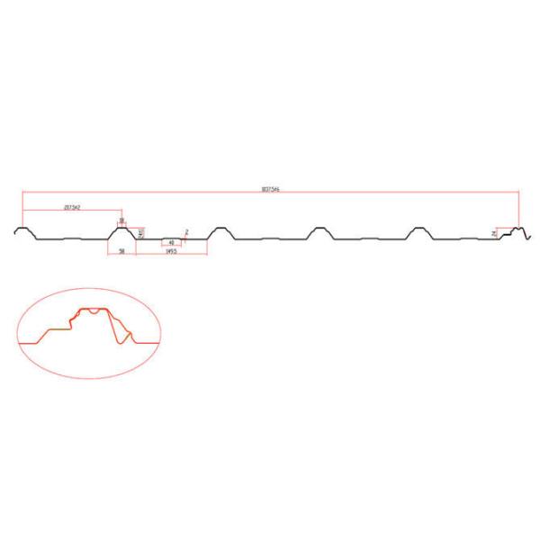 Indonesia popular roofing roll forming mc, pre – painted sheets, 0.42mm, steel roof roll forming machine