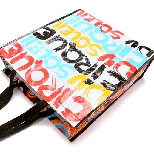 Eco Reusable Large Shopping PP Woven Hand Bag