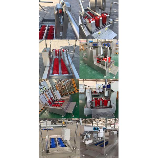 Auto Cleaning System for Food Workshop Advanced Boots Cleaning Access Control Machine