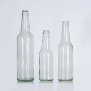 Quantity Assured Super Flint Glass Soda Bottle For Beverage