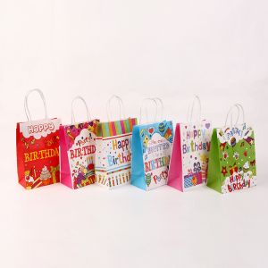 China 350GSM Printable Paper Bags For Birthday Gift on sale