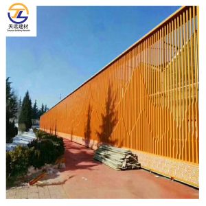 Commercial Buildings Aluminum Tile CE Aluminum Linear Ceiling Pre Fabricated