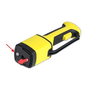 Rechargeable Cattle Electric Shock Prods 33cm ABS With LED Light