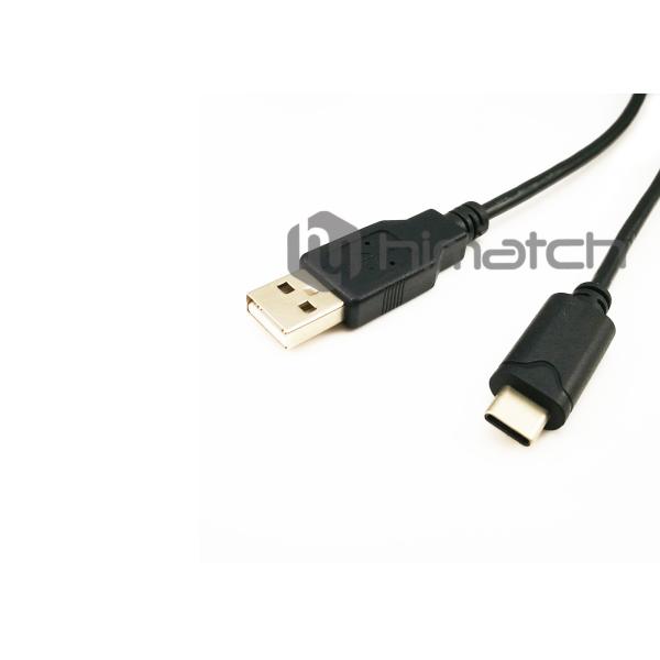 Overmold Shielding USB 2.0 Type C Cable , Male to A Data Sync And Charge Cable